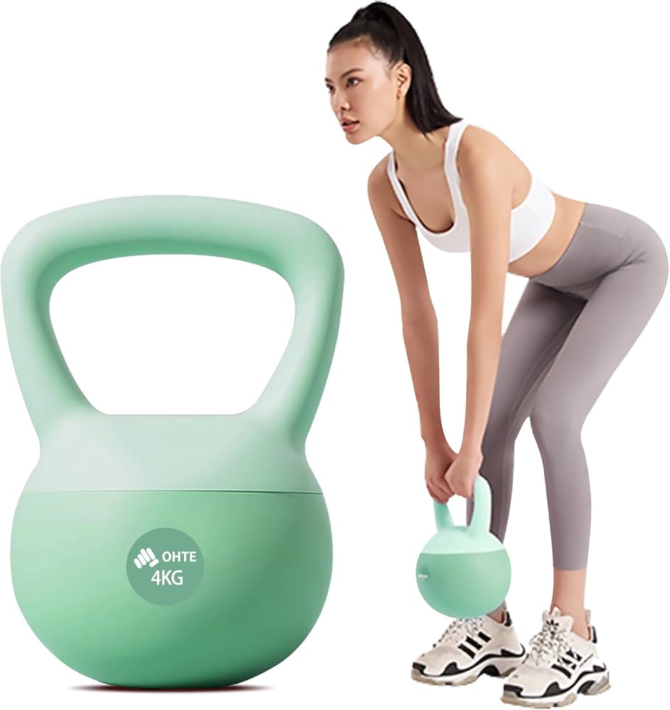 Amazon | OHTE ケトルベル 4kg 5kg 6kg 10kg ソフトケトルベル 家庭